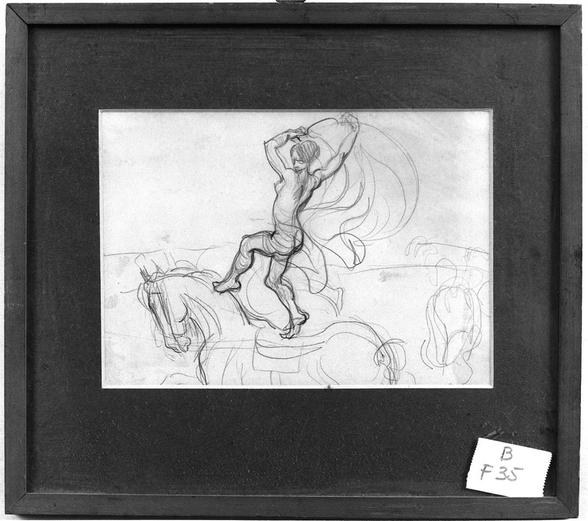  37-Ettore Tito-cavallerizza-Museo Civico, Pescia, Potenza 